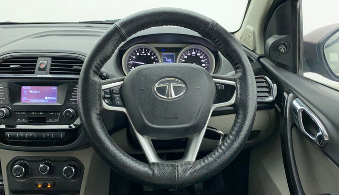 2017 Tata Tiago XZ PETROL, Petrol, Manual, 50,097 km, Steering Wheel Close Up