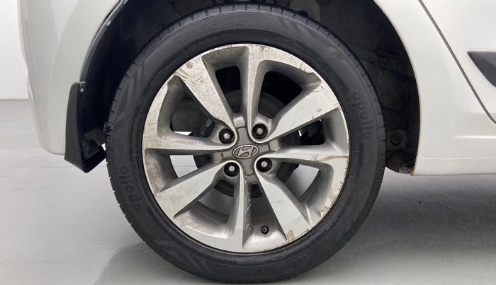 2015 Hyundai Elite i20 ASTA 1.2, Petrol, Manual, 54,141 km, Right Rear Wheel
