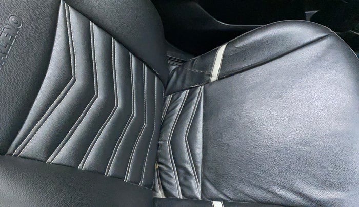 2016 Maruti Baleno DELTA PETROL 1.2, CNG, Manual, 97,201 km, Front left seat (passenger seat) - Cover slightly torn