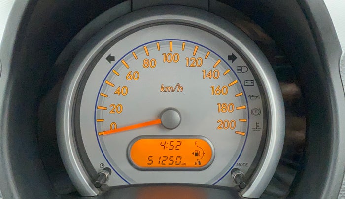 2013 Maruti Ritz VXI, Petrol, Manual, 51,250 km, Odometer Image