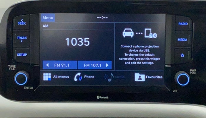 2019 Hyundai GRAND I10 NIOS SPORTZ AMT 1.2 KAPPA VTVT, Petrol, Automatic, 20,873 km, Infotainment System
