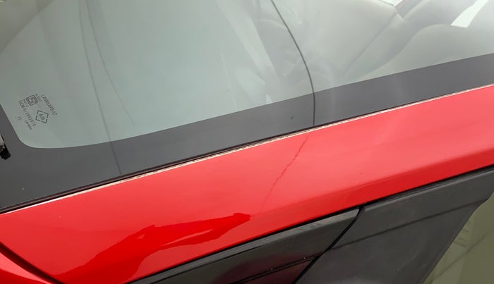 2013 Honda Brio S MT, Petrol, Manual, 68,998 km, Left A pillar - Paint is slightly faded