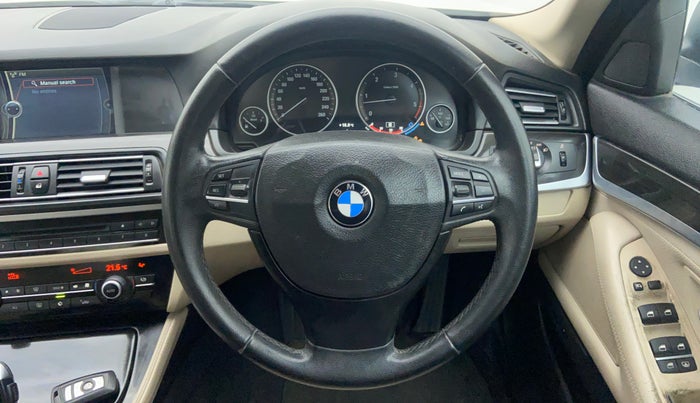 2011 BMW 5 Series 525D 3.0, Diesel, Automatic, 39,176 km, Steering Wheel Close Up