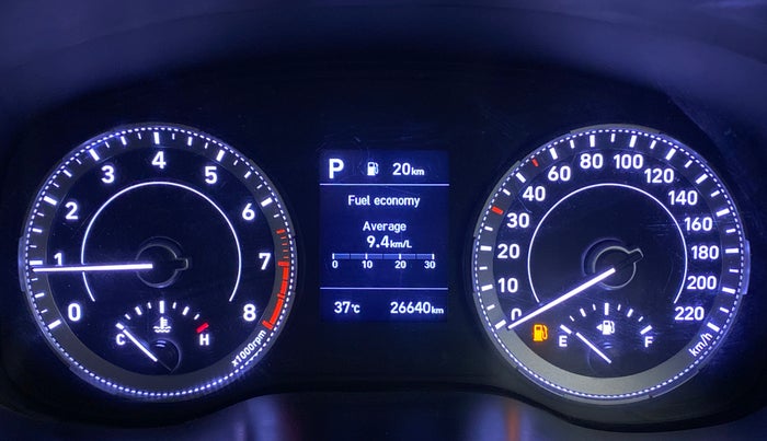 2020 Hyundai VENUE SX PLUS 1.0 TURBO DCT, Petrol, Automatic, 26,640 km, Odometer Image