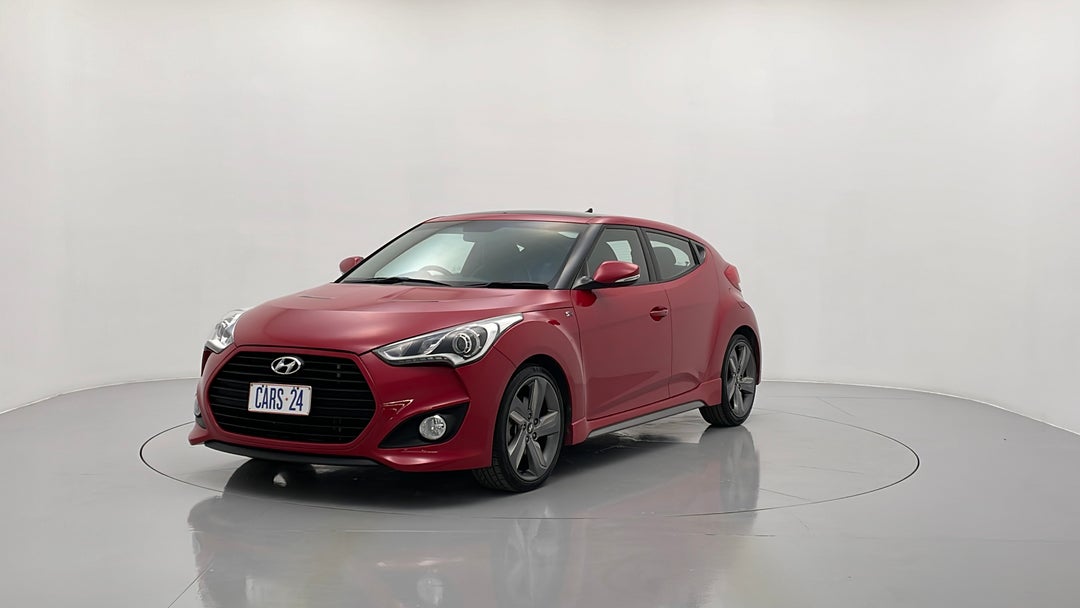 2013 Hyundai Veloster Sr Turbo, Automatic, 99354 km, Left Front Diagonal (45- Degree) View