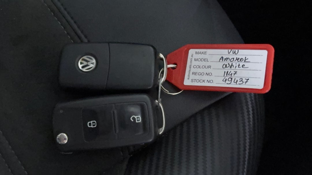 2021 Volkswagen Amarok Tdi580 Highline 4motion, Automatic, 107788 km, Key Close-up