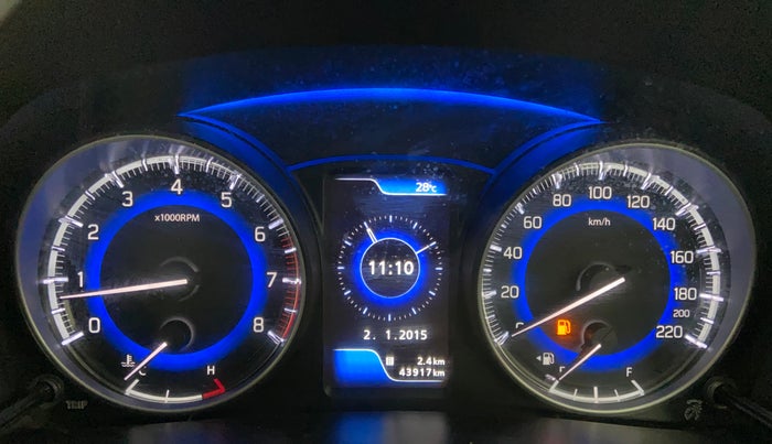 2019 Toyota Glanza G, Petrol, Manual, 43,917 km, Odometer Image