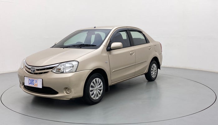2011 Toyota Etios G, Petrol, Manual, 39,508 km, Left Front Diagonal