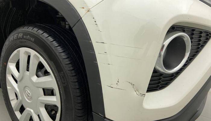 2021 Toyota URBAN CRUISER MID MT, Petrol, Manual, 10,221 km, Front bumper - Minor scratches