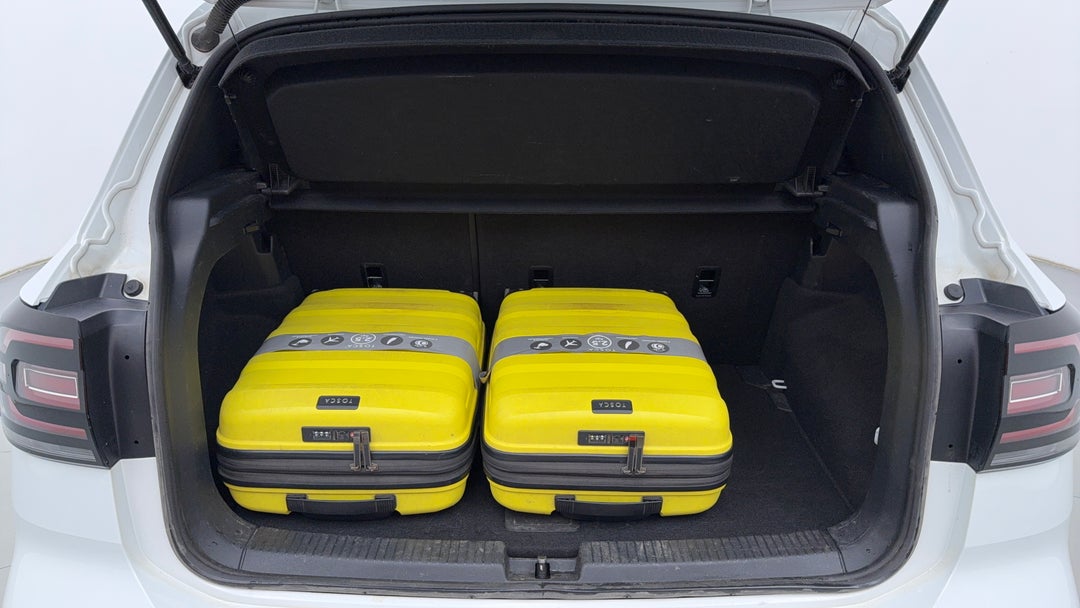 Boot Inside View with Luggage