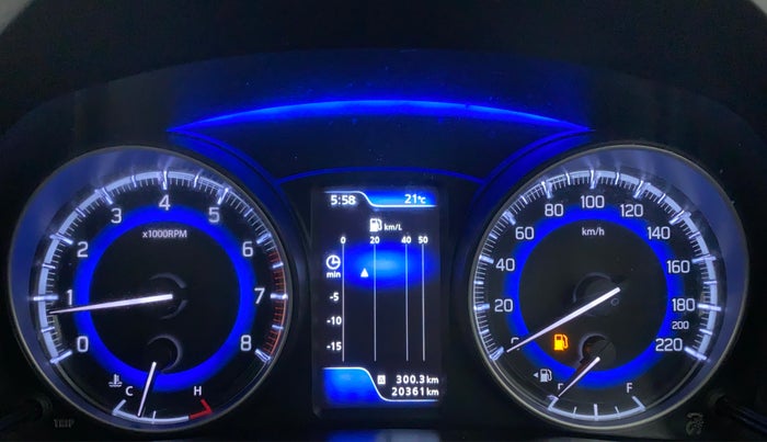 2019 Toyota Glanza G ISG, Petrol, Manual, 20,361 km, Odometer Image