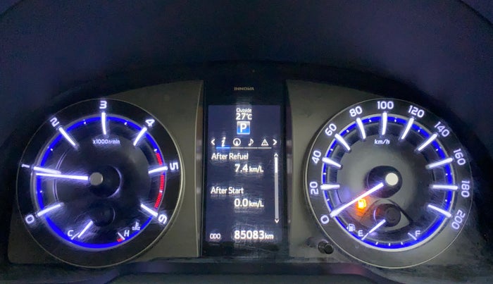 2017 Toyota Innova Crysta 2.8 ZX AT 7 STR, Diesel, Automatic, 85,182 km, Odometer Image