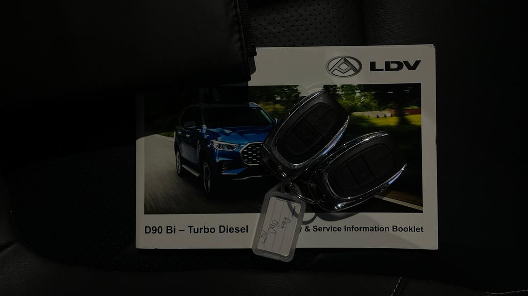 2023 LDV D90 Executive (4WD) D20, Automatic, 20006 km, Key Close-up