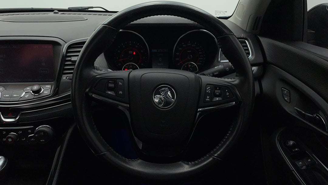 2016 Holden Ute Sv6 Black Edition, Automatic, 59646 km, Steering Wheel Close-up
