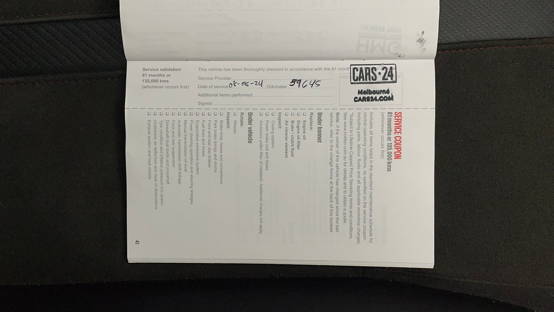 2016 Holden Ute Sv6 Black Edition, Automatic, 59646 km, Service History