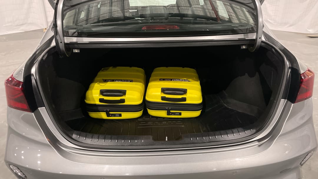 2024 Kia Cerato Sport+, Automatic, 40567 km, Boot Inside View with Luggage