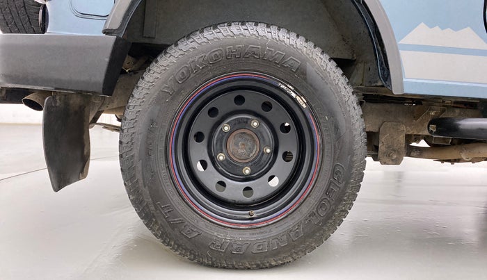 2019 Mahindra Thar CRDE 4X4 AC, Diesel, Manual, 31,375 km, Right Rear Wheel