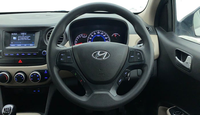 2018 Hyundai Grand i10 SPORTZ 1.2 KAPPA VTVT, Petrol, Manual, 70,369 km, Steering Wheel Close Up