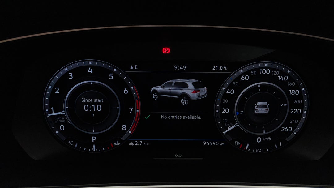 2018 Volkswagen Tiguan Allspace 162 Tsi Highline, Automatic, 95490 km, Odometer View