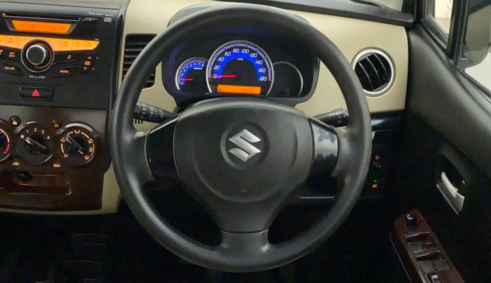 2017 Maruti Wagon R 1.0 VXI, Petrol, Manual, 13,920 km, Steering Wheel Close Up