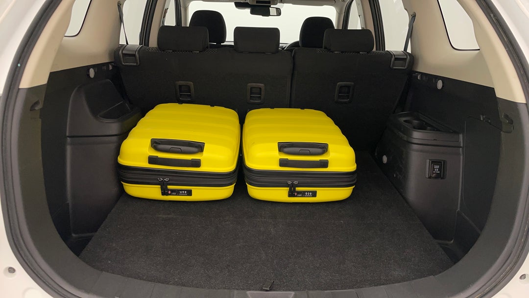 Boot Inside View with Luggage