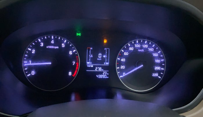 2015 Hyundai Elite i20 SPORTZ 1.2, Petrol, Manual, 43,888 km, Odometer Image