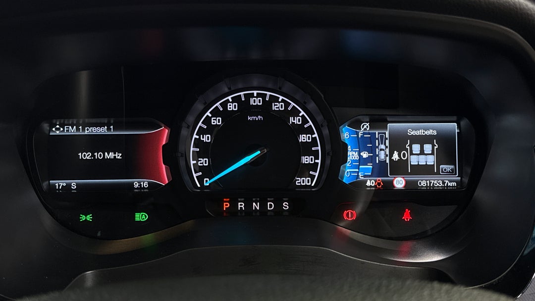 2021 Ford Everest Sport (4WD), Automatic, 81753 km, Odometer View