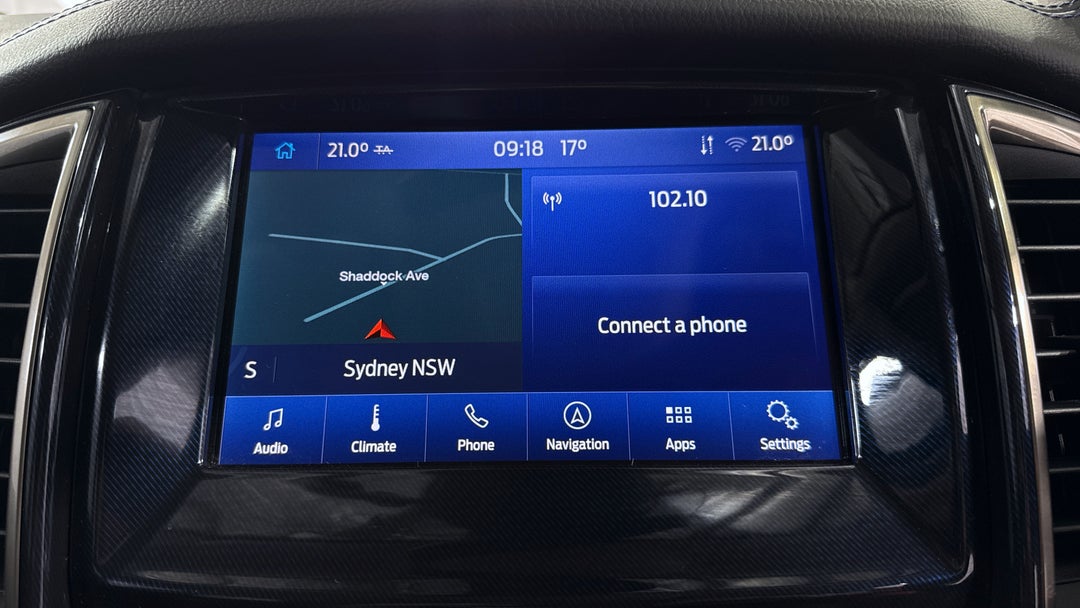 2021 Ford Everest Sport (4WD), Automatic, 81753 km, Infotainment System