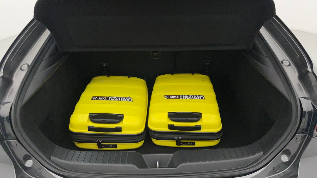 Boot Inside View with Luggage