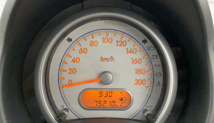 2011 Maruti Ritz VXI, Petrol, Manual, 75,210 km, Odometer Image