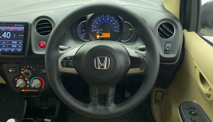 2016 Honda Brio S MT, Petrol, Manual, 40,749 km, Steering Wheel Close Up