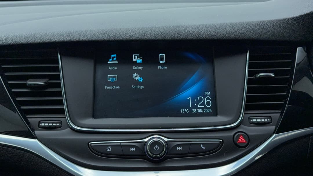 2017 Holden Astra R, Automatic, 39281 km, Infotainment System