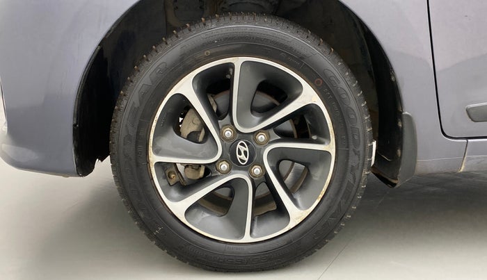 2017 Hyundai Grand i10 ASTA 1.2 KAPPA VTVT, Petrol, Manual, 26,274 km, Left Front Wheel