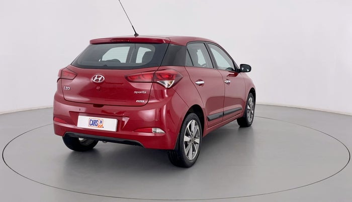 2015 Hyundai Elite i20 SPORTZ (O) 1.2, Petrol, Manual, 50,270 km, Right Back Diagonal