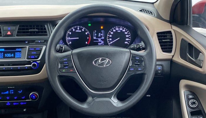 2015 Hyundai Elite i20 SPORTZ (O) 1.2, Petrol, Manual, 50,270 km, Steering Wheel Close Up