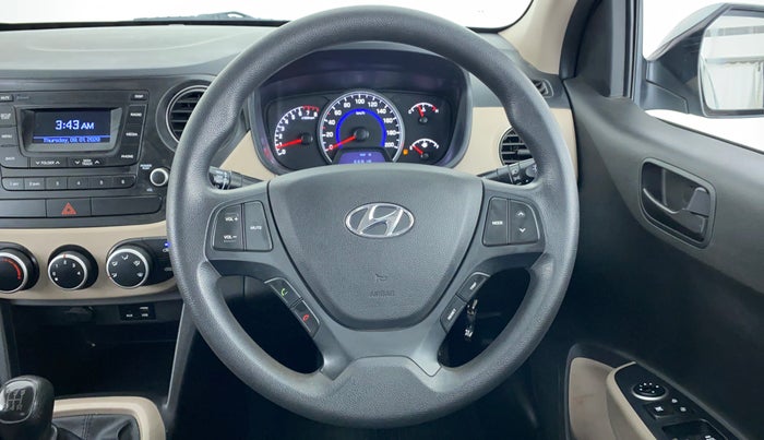 2018 Hyundai Grand i10 MAGNA 1.2 VTVT, Petrol, Manual, 20,235 km, Steering Wheel Close Up