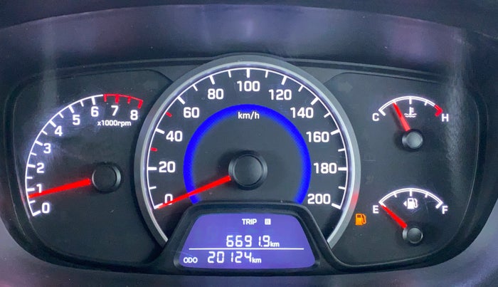 2018 Hyundai Grand i10 MAGNA 1.2 VTVT, Petrol, Manual, 20,235 km, Odometer Image