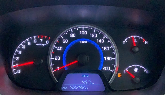 2014 Hyundai Grand i10 SPORTZ 1.2 KAPPA VTVT, Petrol, Manual, 58,364 km, Odometer Image