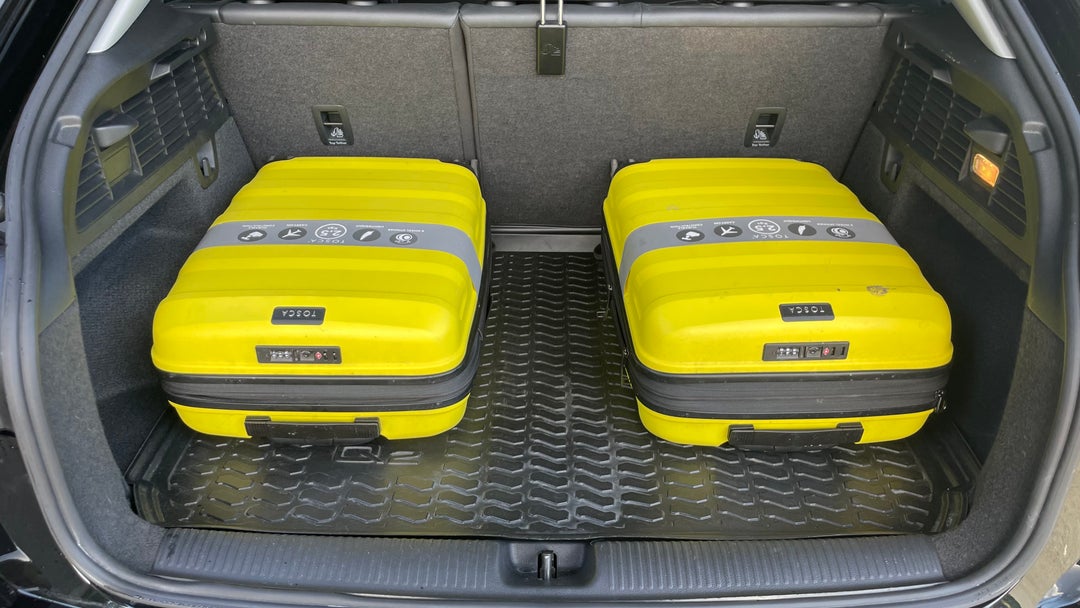 Boot Inside View with Luggage