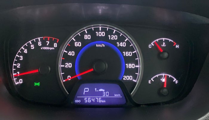 2015 Hyundai Grand i10 ASTA 1.2 AT VTVT, Petrol, Automatic, 56,507 km, Odometer Image