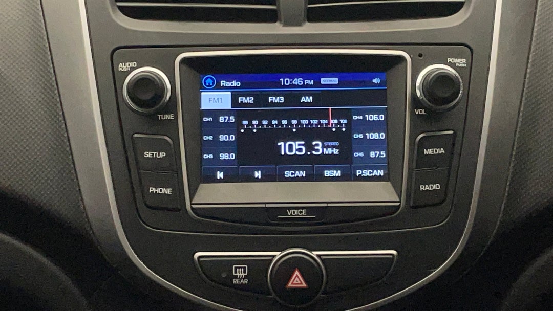 2015 Hyundai Accent Active, Automatic, 64877 km, Infotainment System