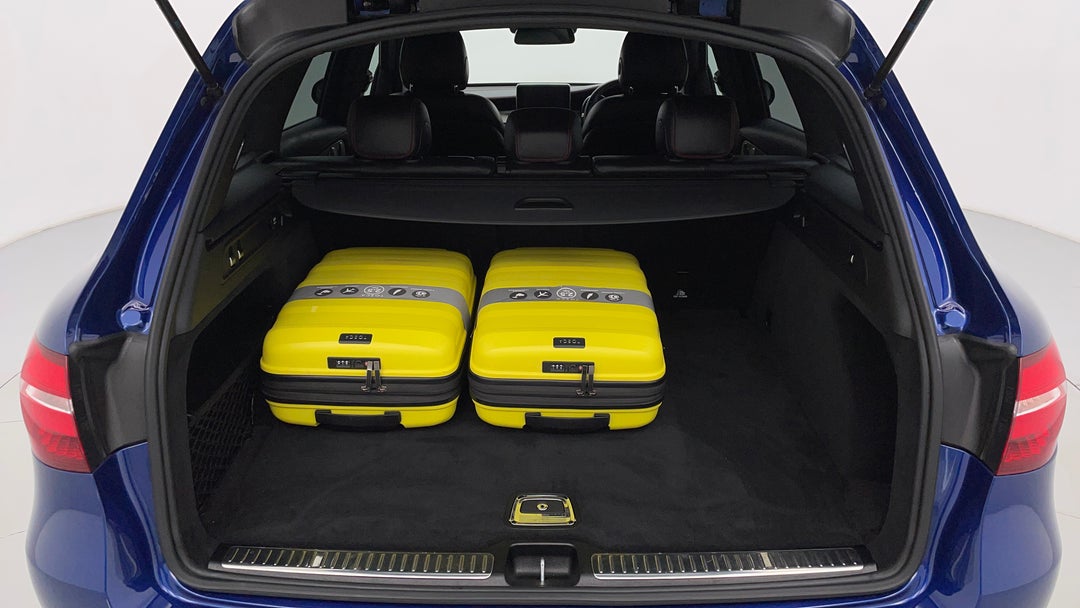 Boot Inside View with Luggage