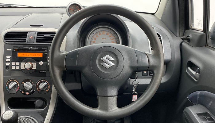 2012 Maruti Ritz VXI, Petrol, Manual, 55,618 km, Steering Wheel Close Up