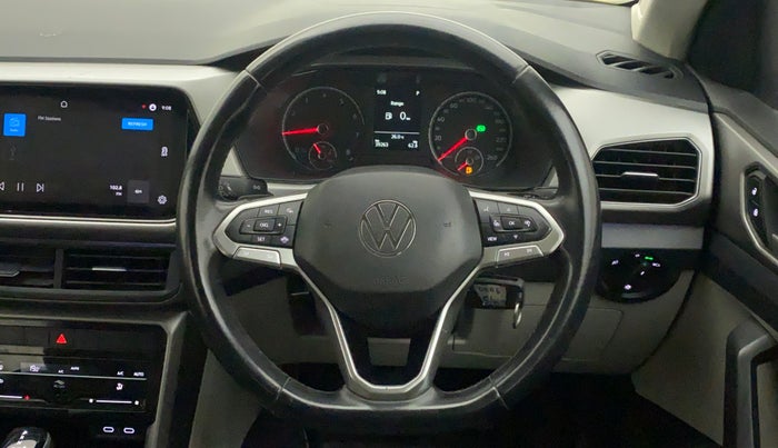 2021 Volkswagen TAIGUN HIGHLINE 1.0 TSI AT, Petrol, Automatic, 39,263 km, Steering Wheel Close Up