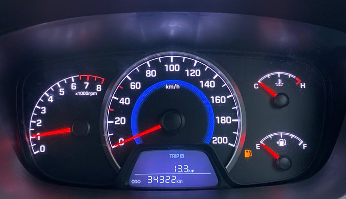 2015 Hyundai Grand i10 SPORTS 1.2 VTVT, Petrol, Manual, 34,467 km, Odometer Image
