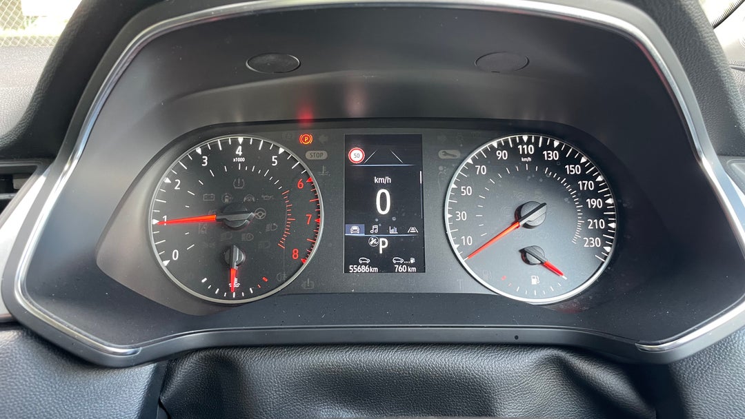 2021 Renault Captur Life, Automatic, 55686 km, Odometer View