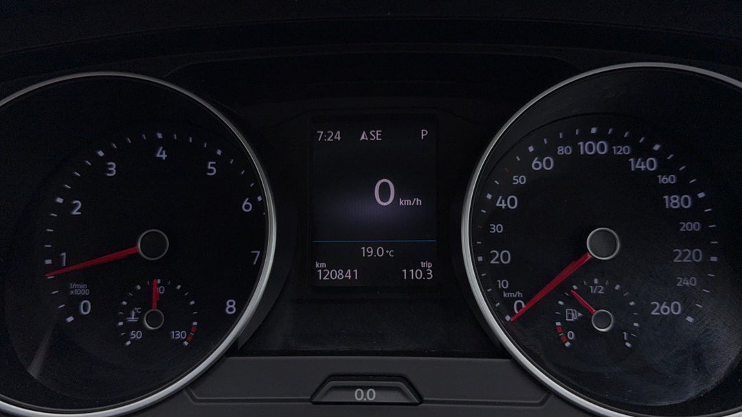 2017 Volkswagen Tiguan 162 Tsi Highline, Automatic, 120841 km, Odometer View