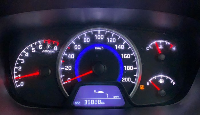 2018 Hyundai Grand i10 MAGNA 1.2 KAPPA VTVT, Petrol, Manual, 35,828 km, Odometer Image