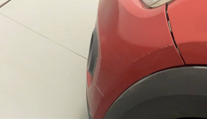 2016 Renault Kwid RXT 1.0, Petrol, Manual, 47,516 km, Front bumper - Paint has minor damage