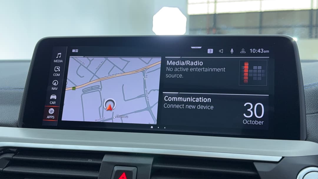 2020 BMW X3 xDrive30i M Sport, Automatic, 59571 km, Infotainment System